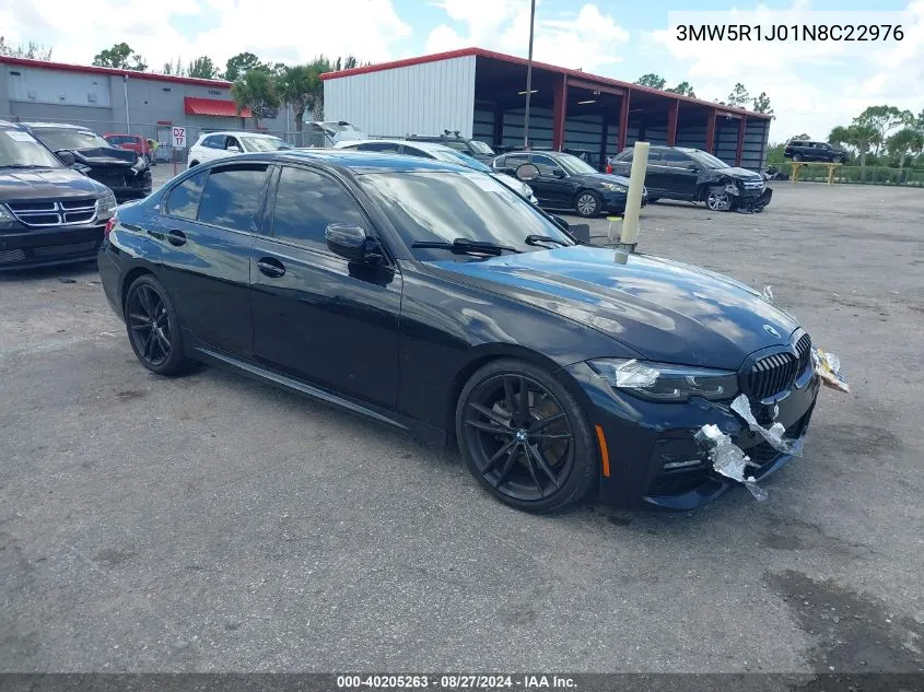 3MW5R1J01N8C22976 2022 BMW 330I