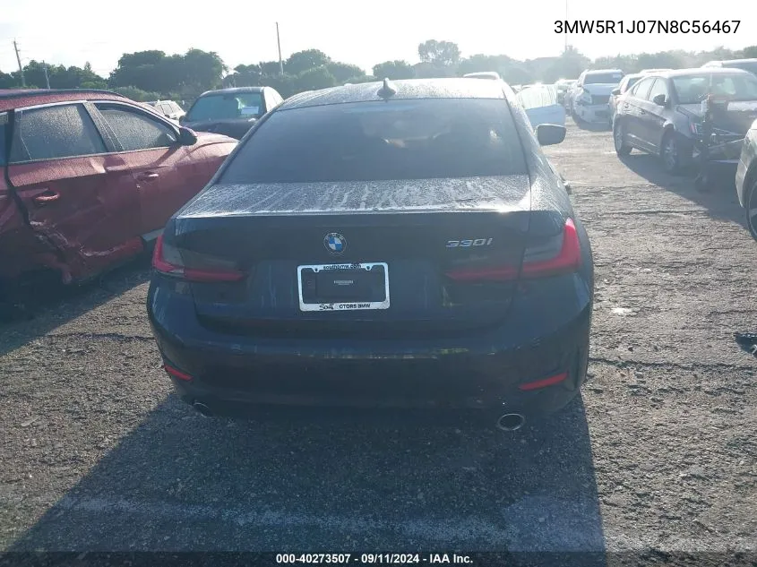 3MW5R1J07N8C56467 2022 BMW 330I