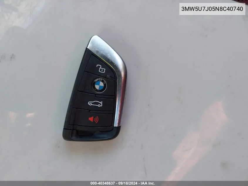 3MW5U7J05N8C40740 2022 BMW M340I