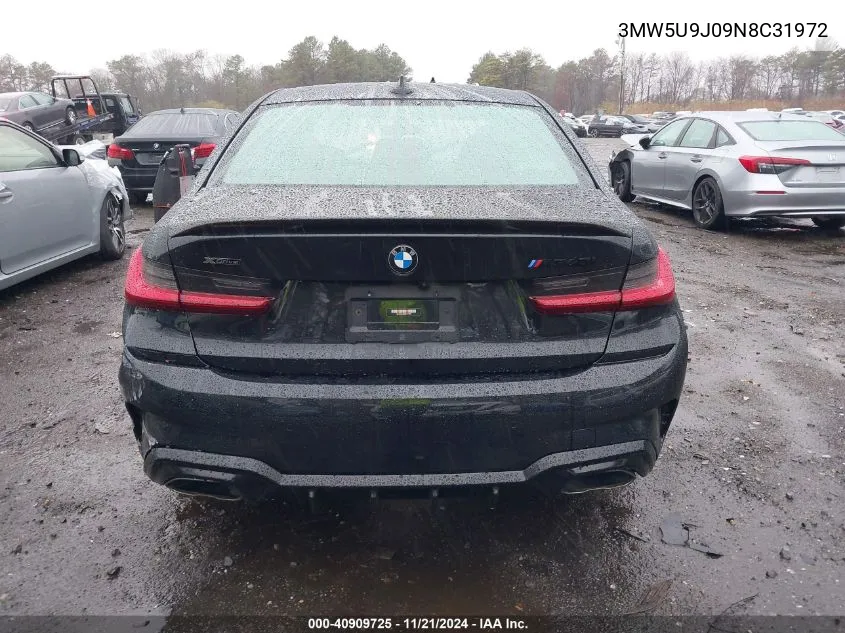 2022 BMW 3 Series M340I xDrive VIN: 3MW5U9J09N8C31972 Lot: 40909725