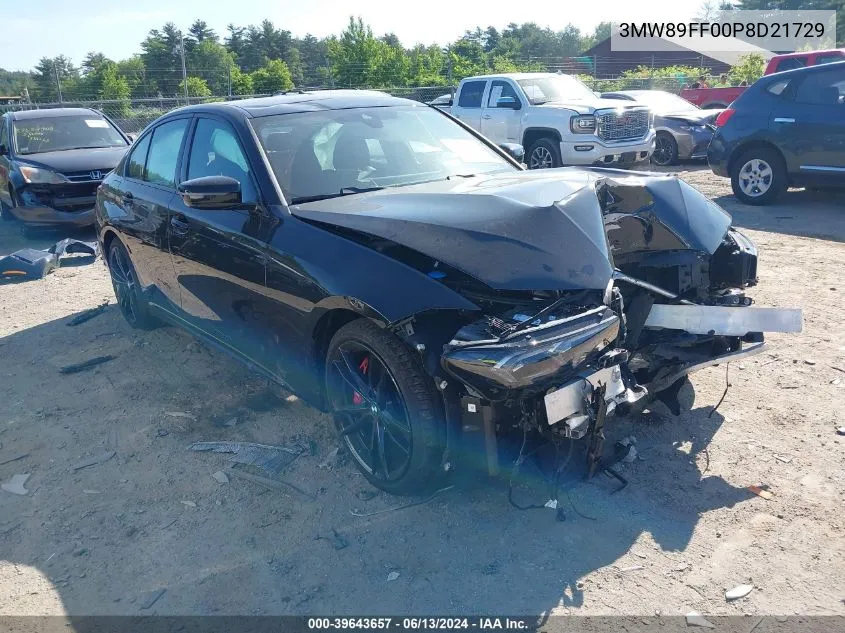 3MW89FF00P8D21729 2023 BMW 330I xDrive