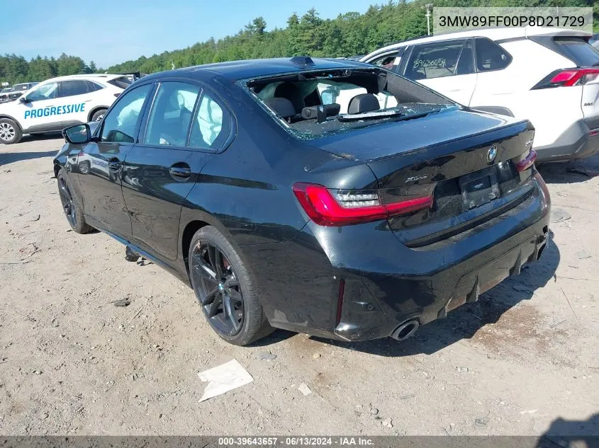 3MW89FF00P8D21729 2023 BMW 330I xDrive