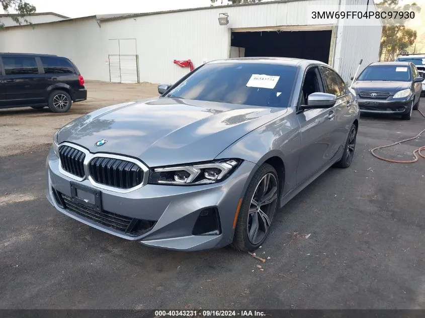 2023 BMW 330I VIN: 3MW69FF04P8C97930 Lot: 40343231