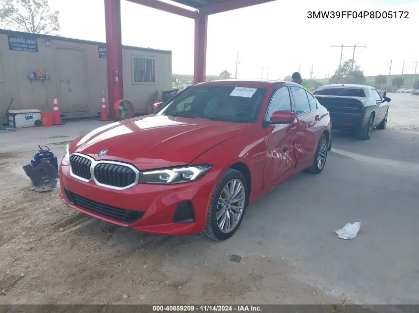 2023 BMW 3 Series 330E VIN: 3MW39FF04P8D05172 Lot: 40859209