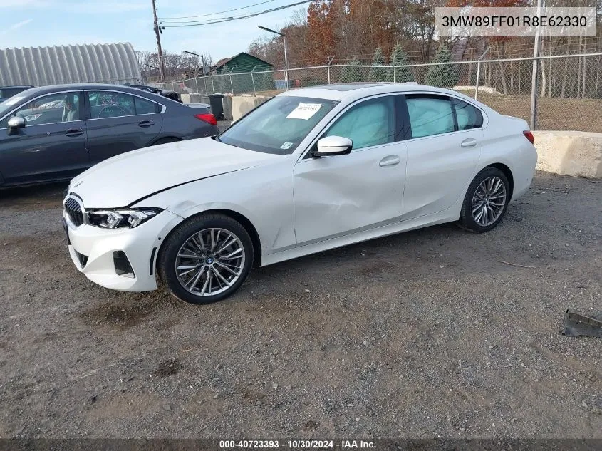 2024 BMW 3 Series 330I xDrive VIN: 3MW89FF01R8E62330 Lot: 40723393