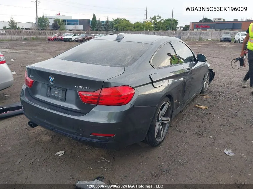 2014 BMW 428 Xi VIN: WBA3N5C53EK196009 Lot: 12065596