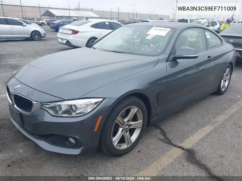 2014 BMW 428I VIN: WBA3N3C59EF711009 Lot: 39438553