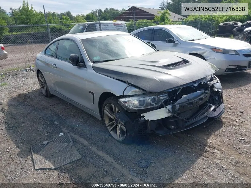 WBA3N5C52EF716838 2014 BMW 428I xDrive