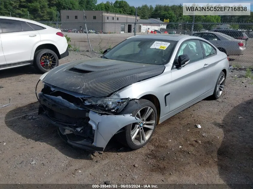 WBA3N5C52EF716838 2014 BMW 428I xDrive