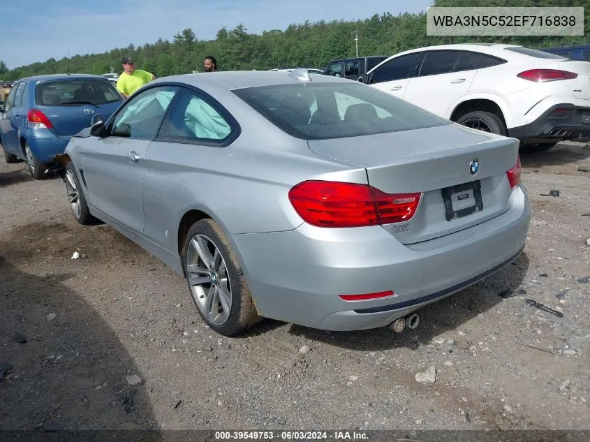 WBA3N5C52EF716838 2014 BMW 428I xDrive