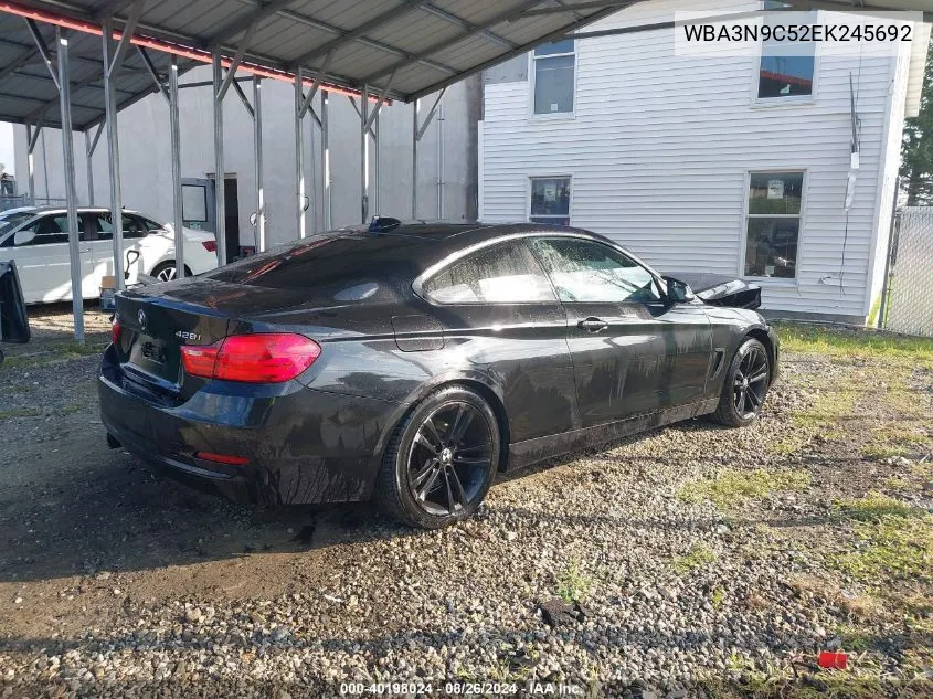 2014 BMW 428I xDrive VIN: WBA3N9C52EK245692 Lot: 40198024