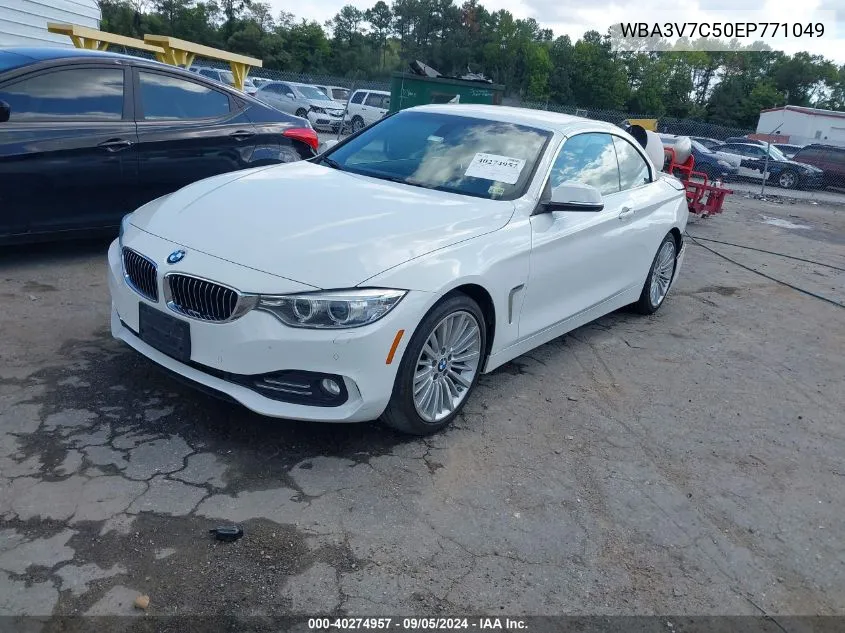 2014 BMW 428I VIN: WBA3V7C50EP771049 Lot: 40274957