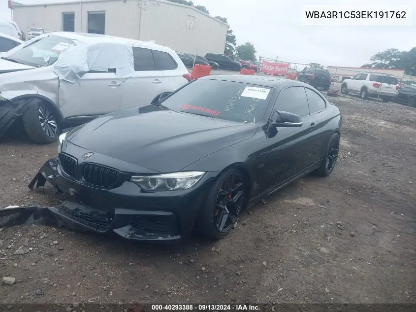 2014 BMW 435I VIN: WBA3R1C53EK191762 Lot: 40293388