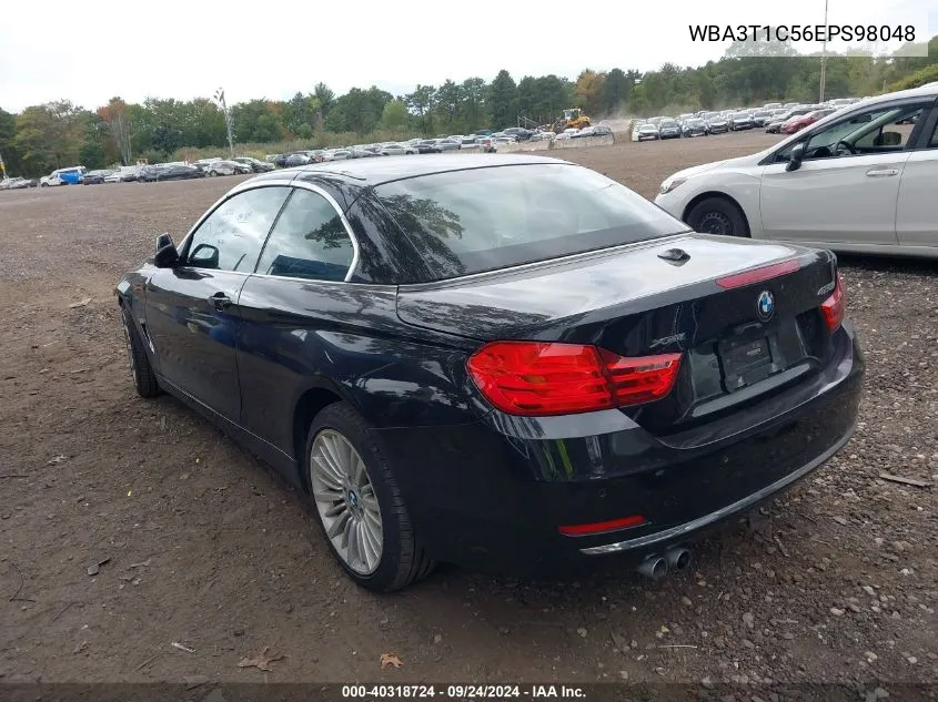 2014 BMW 428I xDrive VIN: WBA3T1C56EPS98048 Lot: 40318724