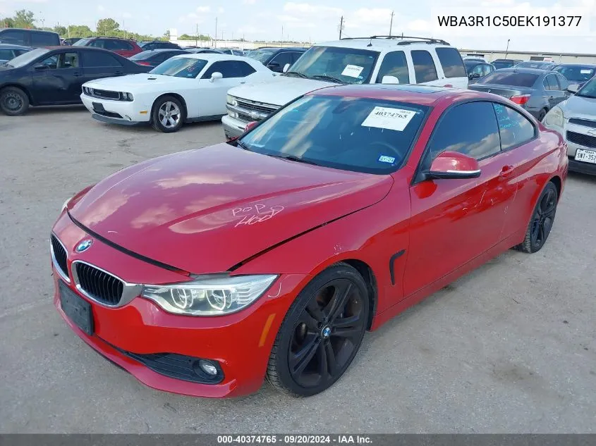 2014 BMW 435I VIN: WBA3R1C50EK191377 Lot: 40374765