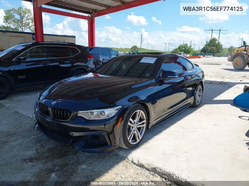 2014 BMW 435I VIN: WBA3R1C56EF774125 Lot: 40375883