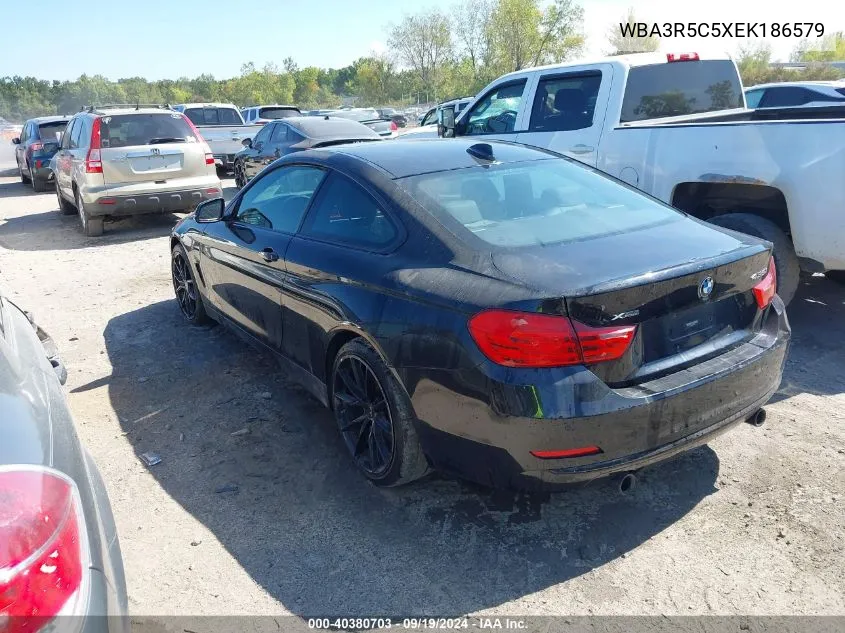 2014 BMW 435I xDrive VIN: WBA3R5C5XEK186579 Lot: 40380703