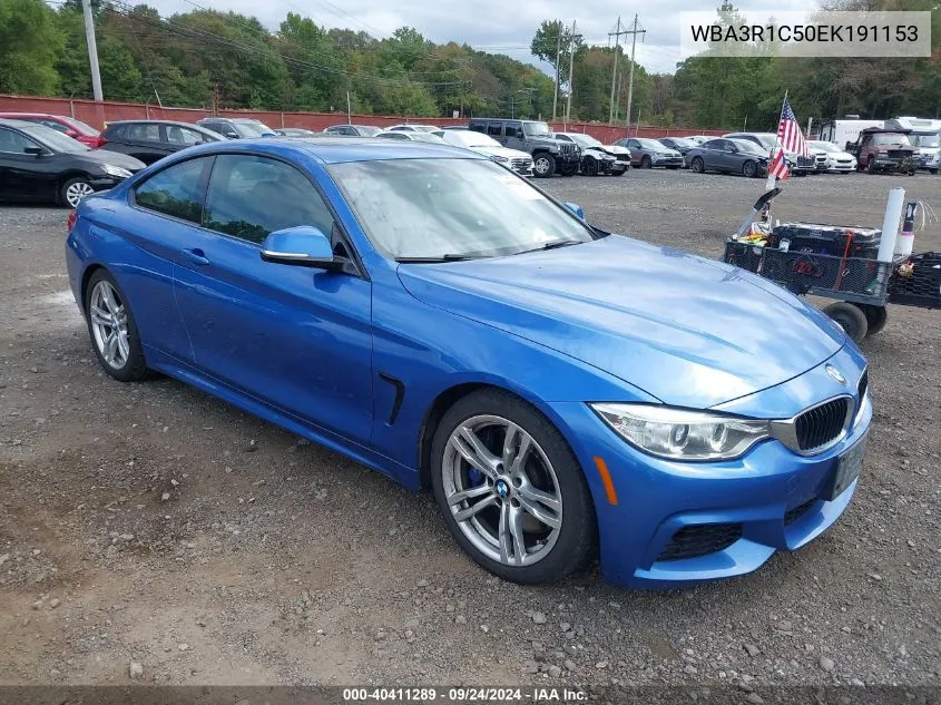 2014 BMW 435I VIN: WBA3R1C50EK191153 Lot: 40411289