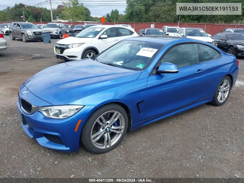 2014 BMW 435I VIN: WBA3R1C50EK191153 Lot: 40411289