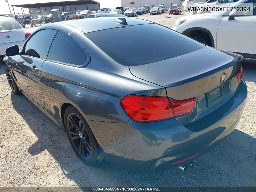 WBA3N3C5XEF712394 2014 BMW 428I