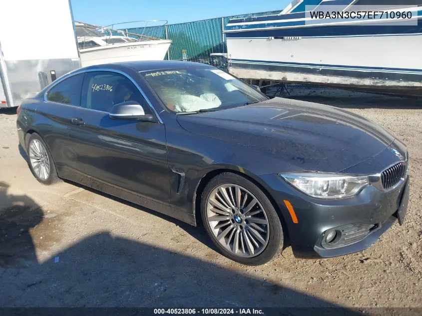 2014 BMW 428 I VIN: WBA3N3C57EF710960 Lot: 40523806