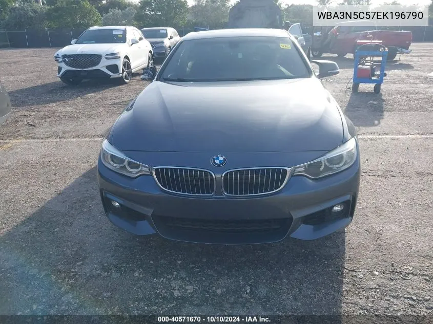 2014 BMW 428I xDrive VIN: WBA3N5C57EK196790 Lot: 40571670