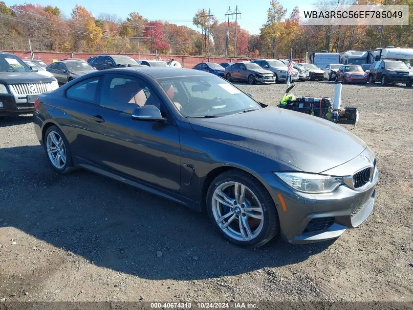 2014 BMW 435I xDrive VIN: WBA3R5C56EF785049 Lot: 40674318