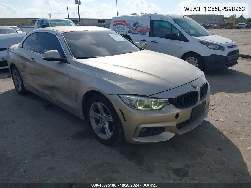 2014 BMW 428I xDrive VIN: WBA3T1C55EPS98963 Lot: 40675188