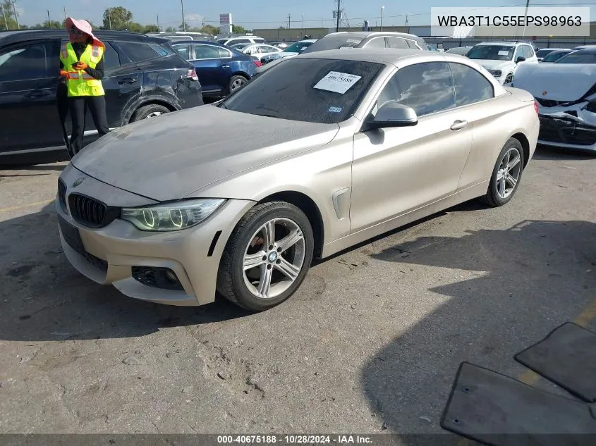 2014 BMW 428I xDrive VIN: WBA3T1C55EPS98963 Lot: 40675188