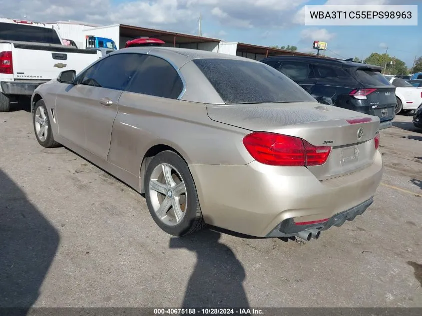 2014 BMW 428I xDrive VIN: WBA3T1C55EPS98963 Lot: 40675188