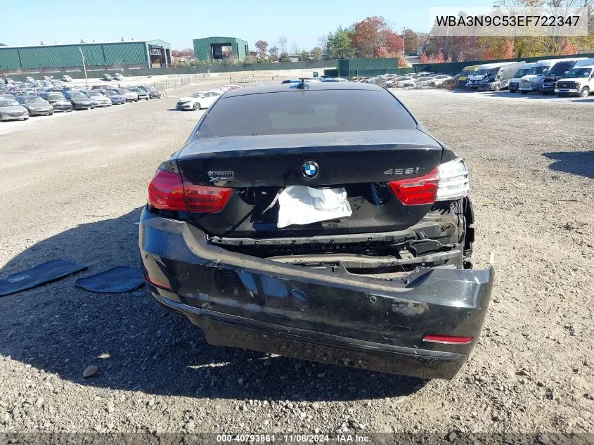 2014 BMW 428I xDrive VIN: WBA3N9C53EF722347 Lot: 40793861