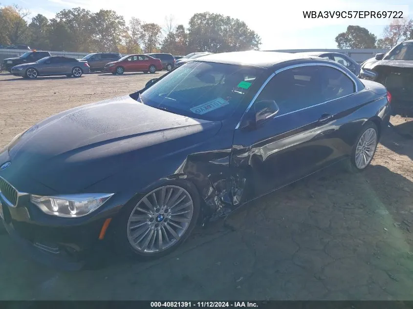 2014 BMW 428I xDrive VIN: WBA3V9C57EPR69722 Lot: 40821391