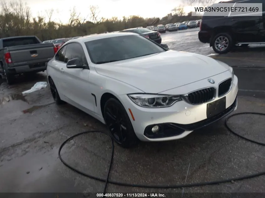 2014 BMW 428I xDrive VIN: WBA3N9C51EF721469 Lot: 40837520