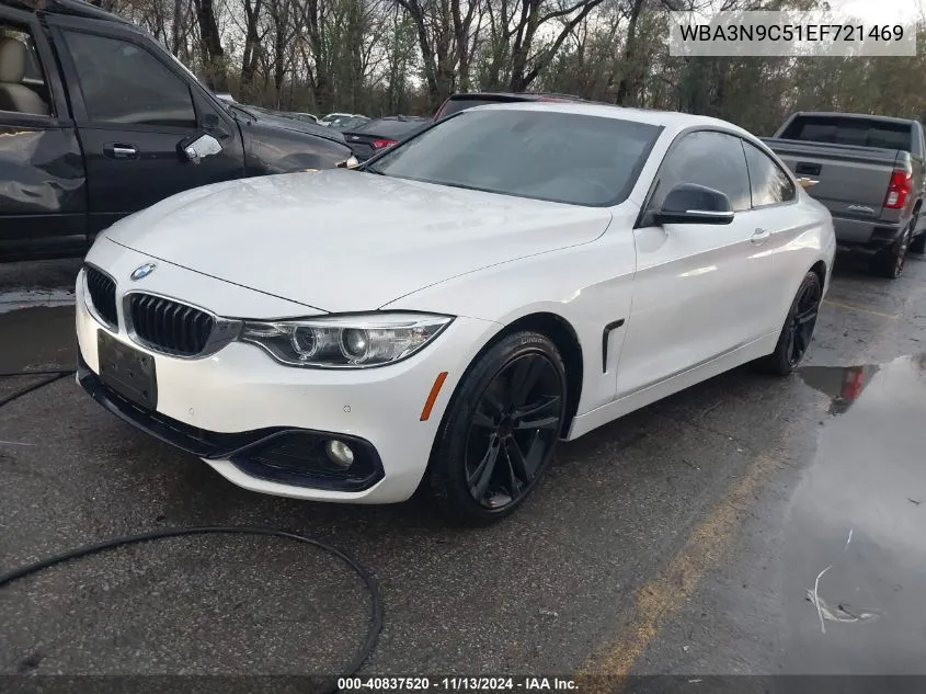 2014 BMW 428I xDrive VIN: WBA3N9C51EF721469 Lot: 40837520