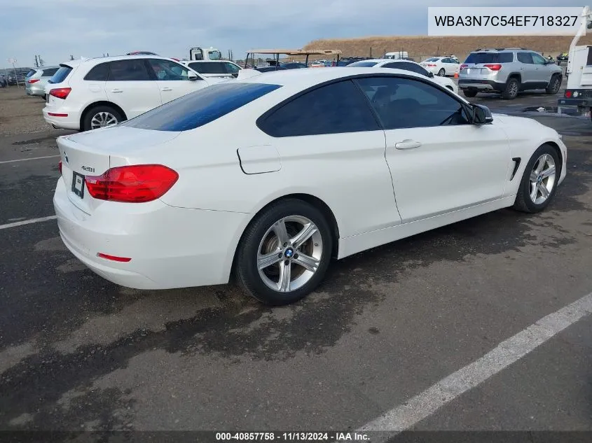 2014 BMW 428I VIN: WBA3N7C54EF718327 Lot: 40857758