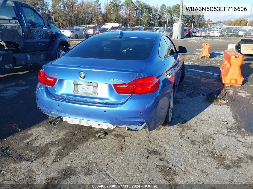 2014 BMW 428I xDrive VIN: WBA3N5C53EF716606 Lot: 40878305