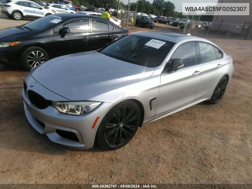 2015 BMW 428 Gran Coupe VIN: WBA4A5C59FG052307 Lot: 39362747