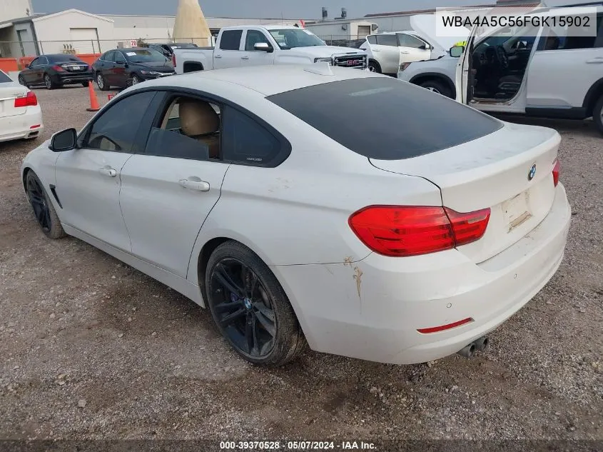 WBA4A5C56FGK15902 2015 BMW 428 Gran Coupe