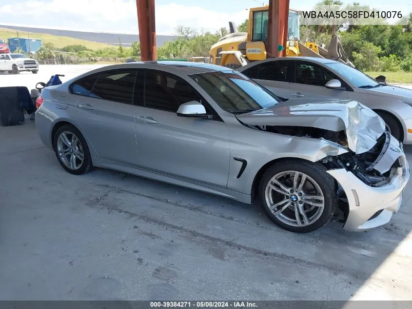 2015 BMW 428 Gran Coupe VIN: WBA4A5C58FD410076 Lot: 39384271