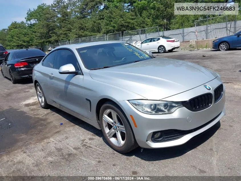 2015 BMW 428I xDrive VIN: WBA3N9C54FK246683 Lot: 39670456