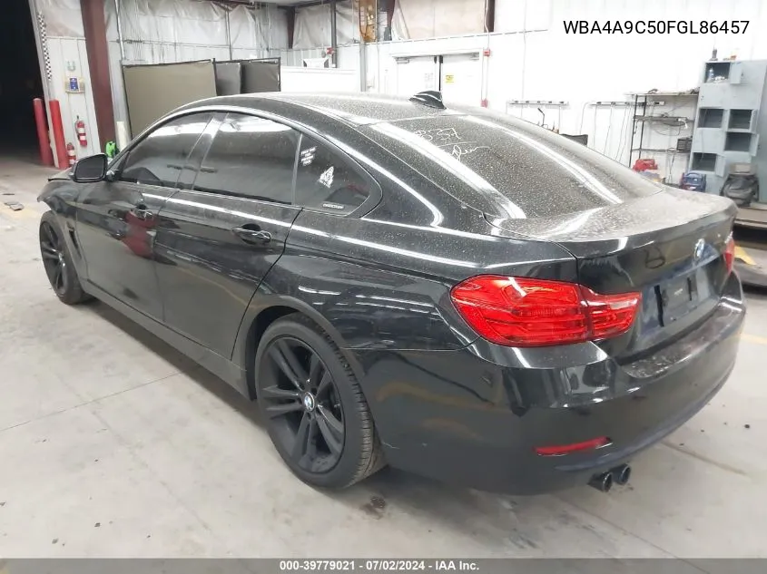 2015 BMW 428 Gran Coupe VIN: WBA4A9C50FGL86457 Lot: 39779021