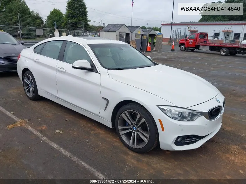 WBA4A7C54FD414640 2015 BMW 428 Gran Coupe xDrive