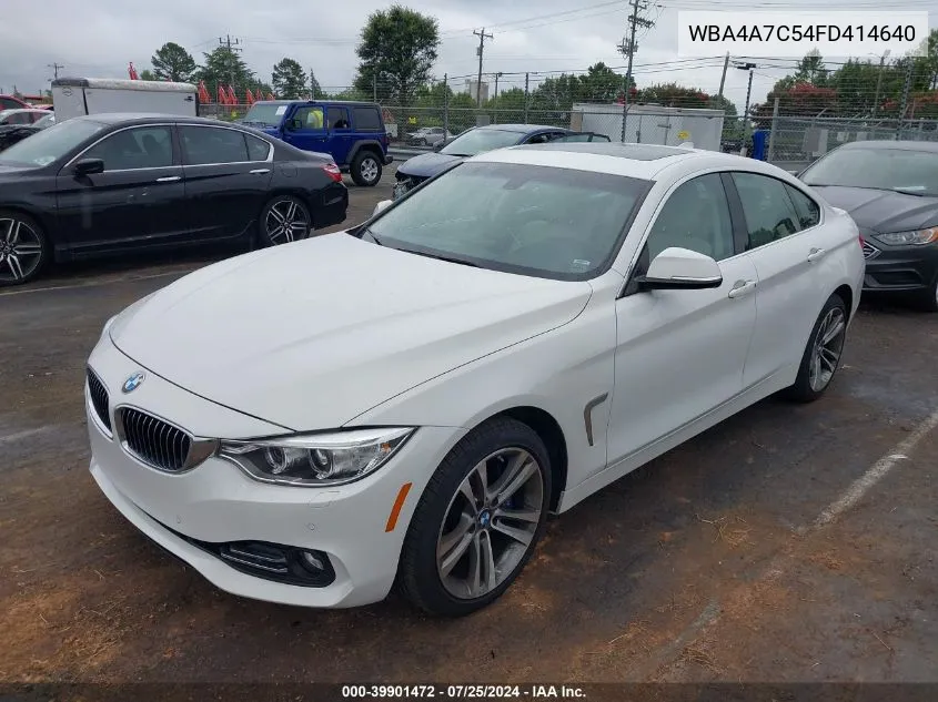 2015 BMW 428 Gran Coupe xDrive VIN: WBA4A7C54FD414640 Lot: 39901472