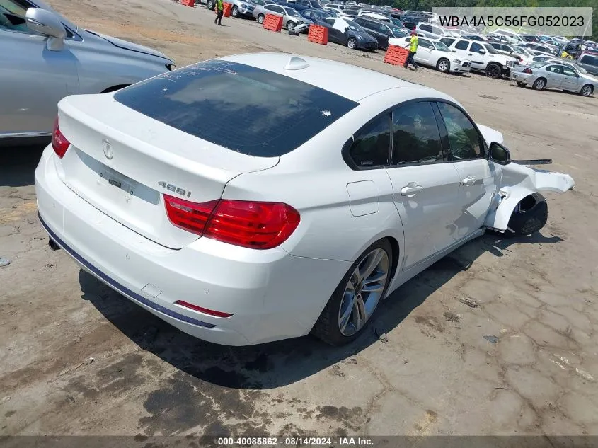 WBA4A5C56FG052023 2015 BMW 428 Gran Coupe