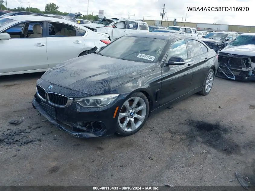 WBA4A9C58FD416970 2015 BMW 428 Gran Coupe