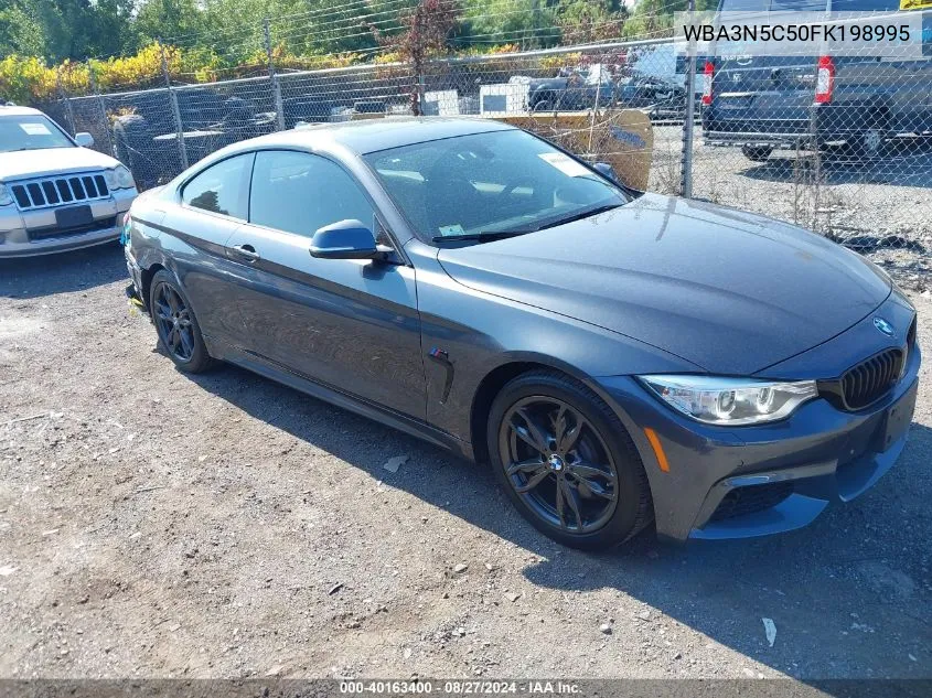 2015 BMW 428I xDrive VIN: WBA3N5C50FK198995 Lot: 40163400