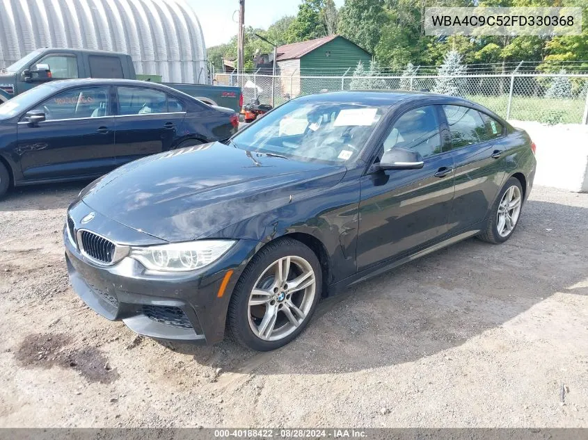 2015 BMW 428 Gran Coupe xDrive VIN: WBA4C9C52FD330368 Lot: 40188422