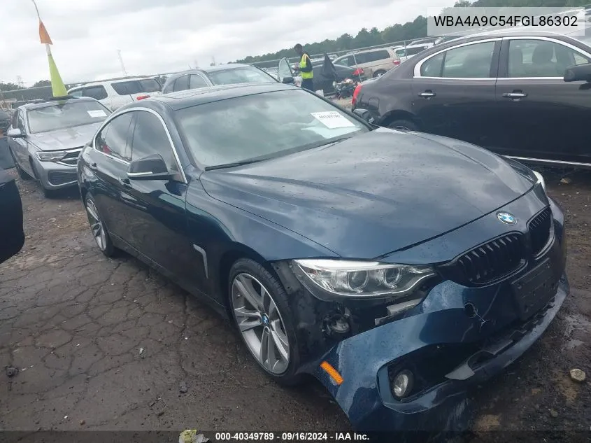 WBA4A9C54FGL86302 2015 BMW 428 Gran Coupe