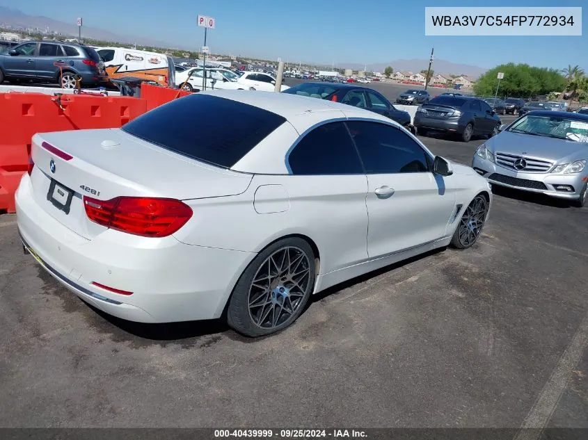 WBA3V7C54FP772934 2015 BMW 428I