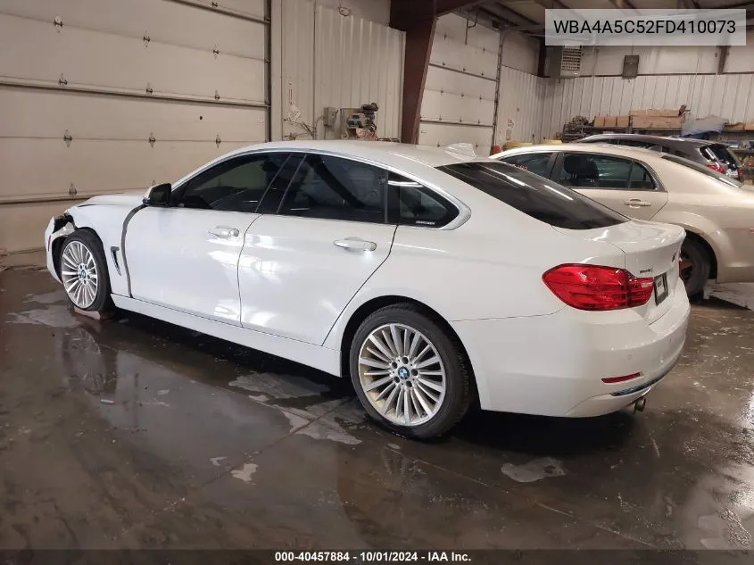 WBA4A5C52FD410073 2015 BMW 428 Gran Coupe